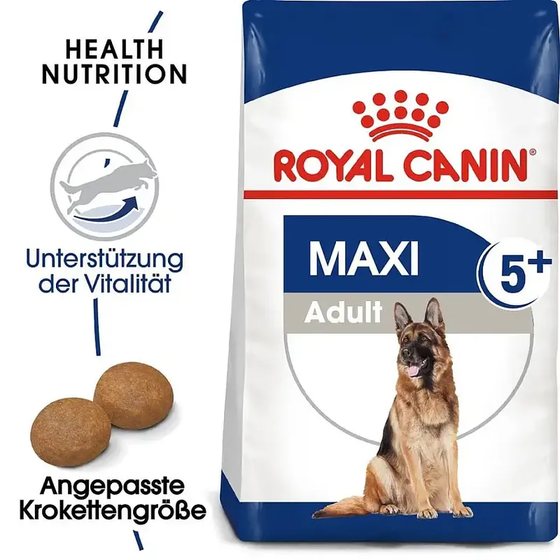 ROYAL CANIN Maxi Adult 5+ torrfoder för äldre stora hundar 15 kg | Mycket efterfrågad