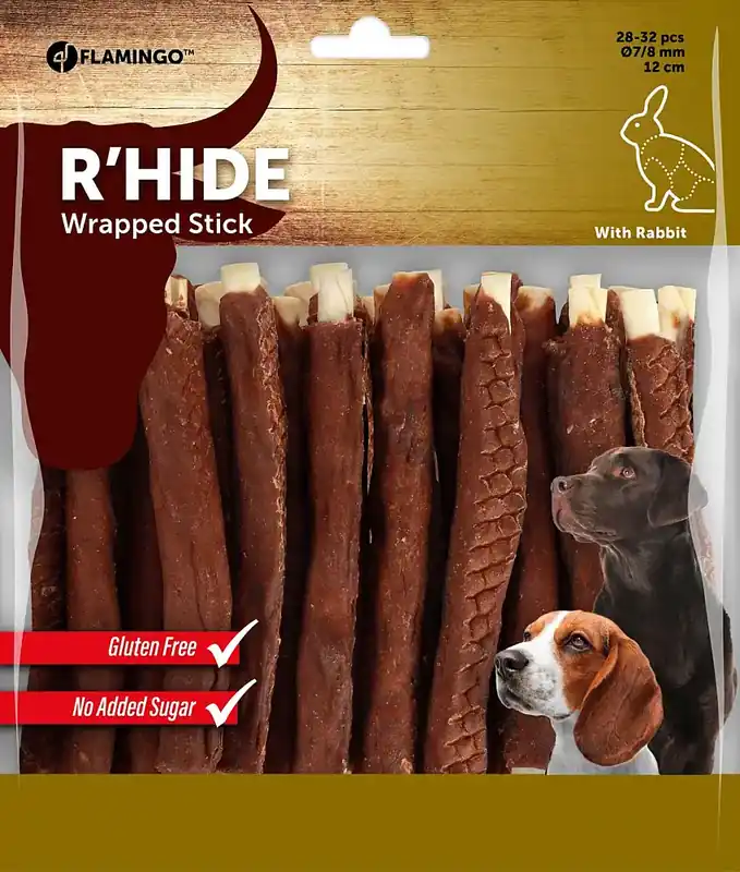 R´Hide tuggpinnar med kanin 12 cm - Nyinkommet