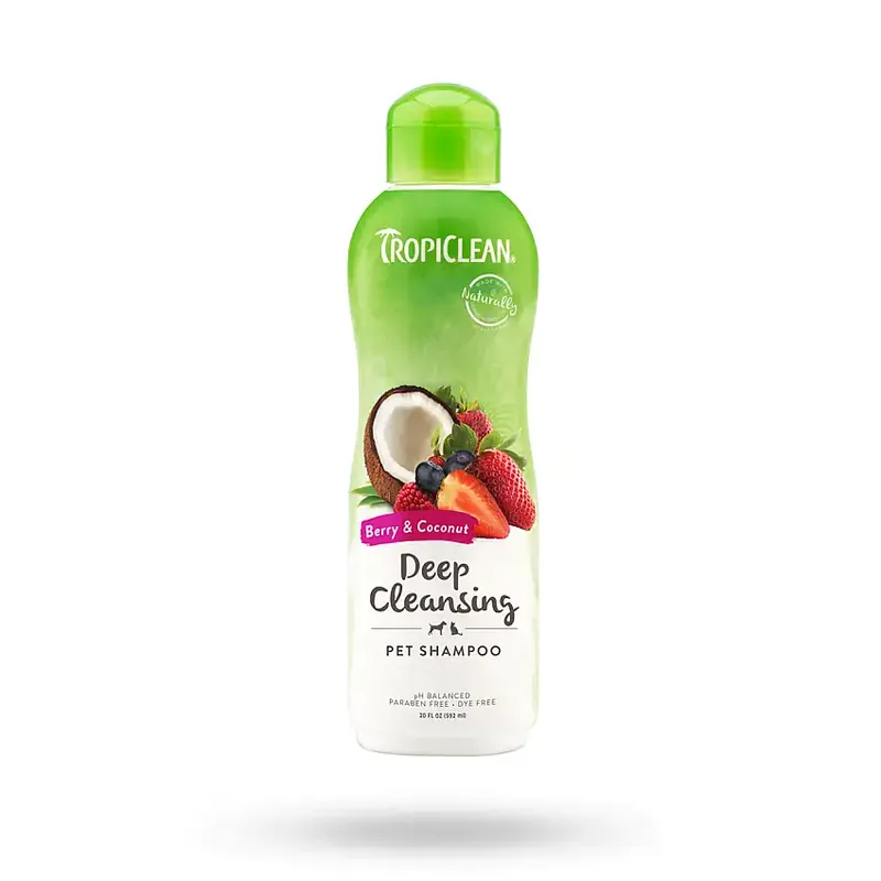 TropiClean Shampoo Deep Cleaning Berry Coconut 355ml - Köp direkt