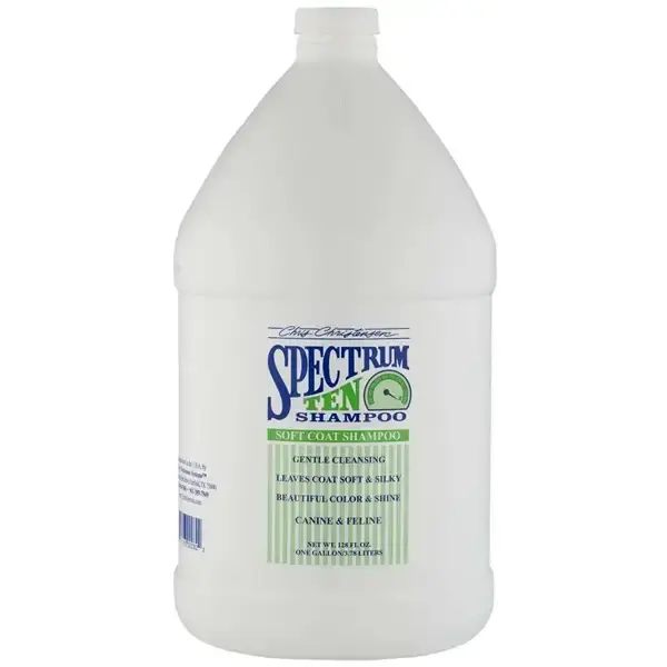Nytt hos oss - Chris Christensen Spectrum Ten Soft & Smooth coats schampo – 3,8 liter
