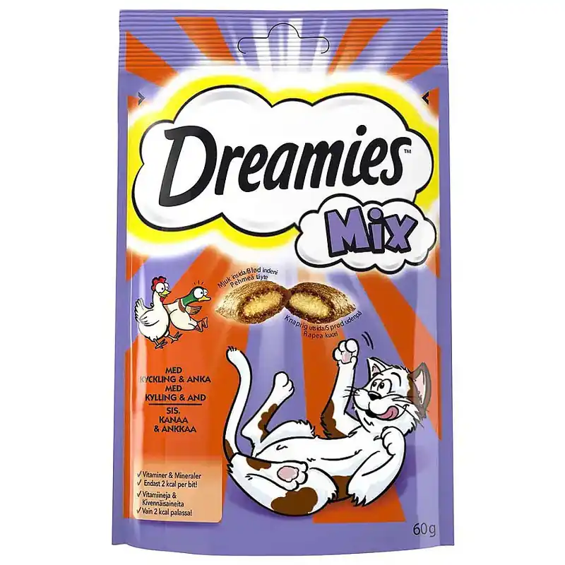 Dreamies Kyckling och Anka | Specialpris