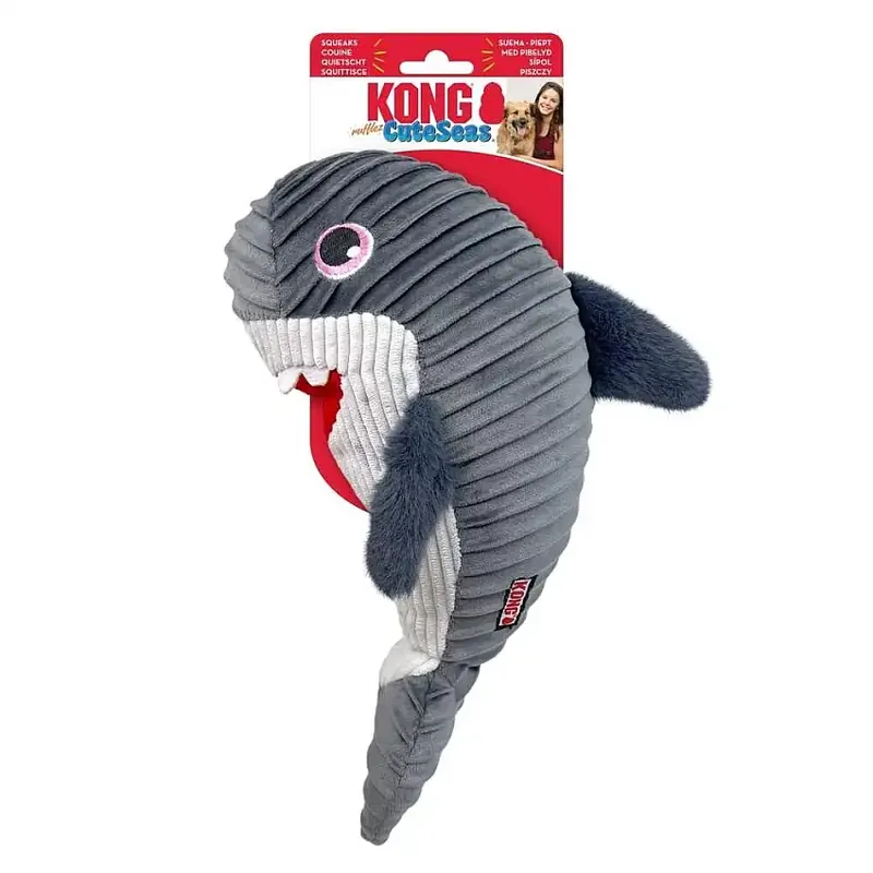 Endast idag | KONG Cuteseas Rufflez Mjukisdjur Haj M/L