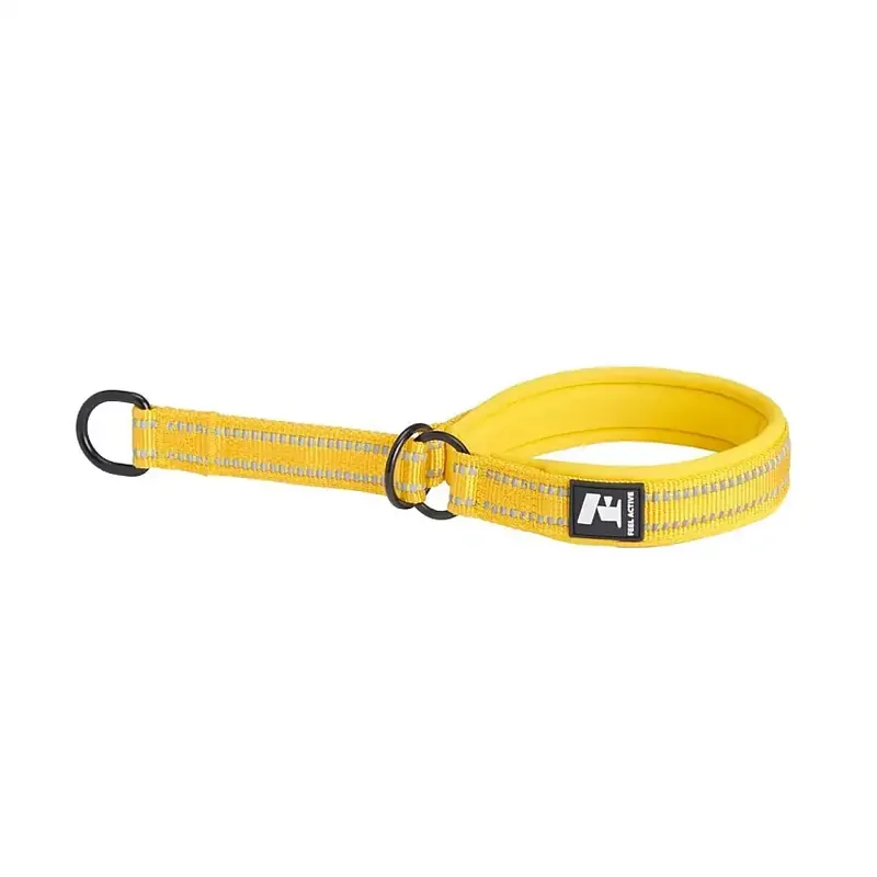 Försäljningssuccé - Feel Active Vadderat Hundhalsband Halvstryp Gul