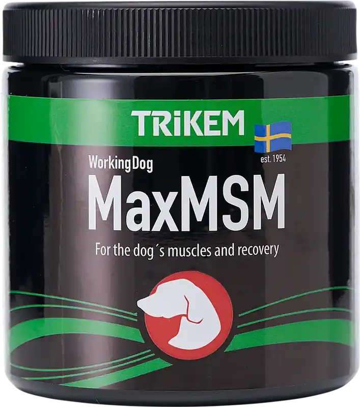Ledtillskott Trikem WorkingDog Max MSM+ 450 g | Nytt i webbutiken