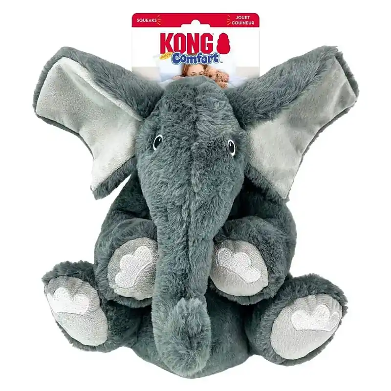 Skynda dig - KONG Comfort Kiddos Jumbo Elefant XL 37 cm