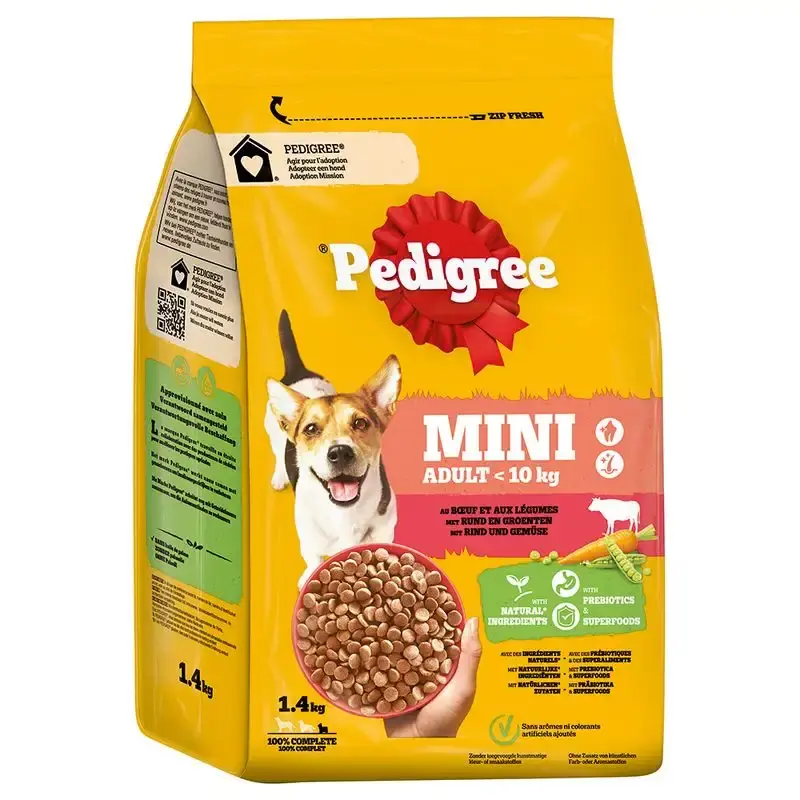 Pedigree Mini Adult <10kg Beef & Vegetables-1961790.2 - Expressfrakt