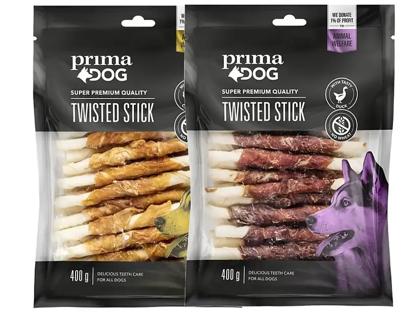 PrimaDog Tuggpinnar 13cm 45-pack | Nästan slut