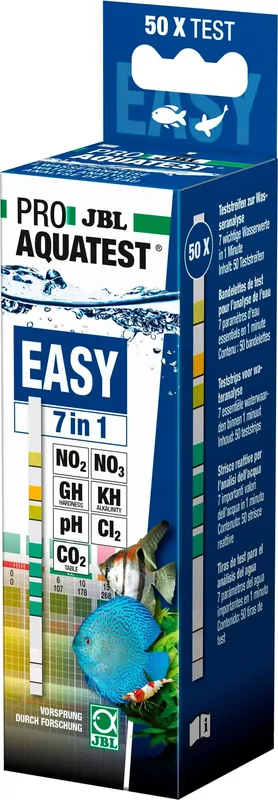 Mycket populär - JBL ProAquaTest Easy 7in1, 50 st.