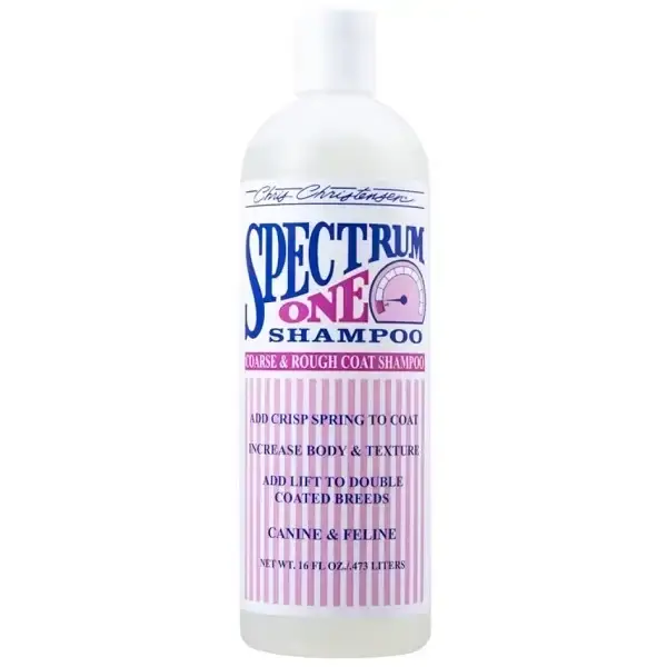 Chris Christensen Spectrum One Coarse & Rough Coat schampo – 473 ml | Nästan slut