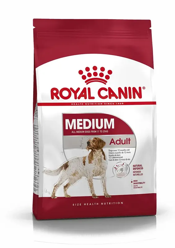 Medium Adult 15 kg Royal Canin - Endast idag