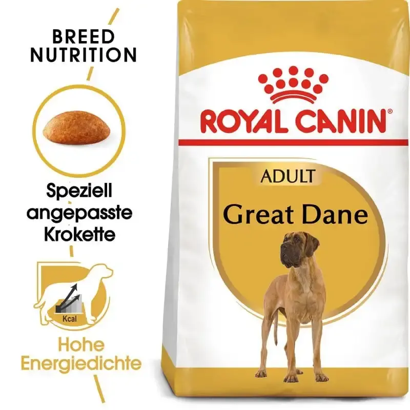 ROYAL CANIN Great Dane Adult torrfoder för hundar av rasen Grand Danois 12 kg - Kampanj