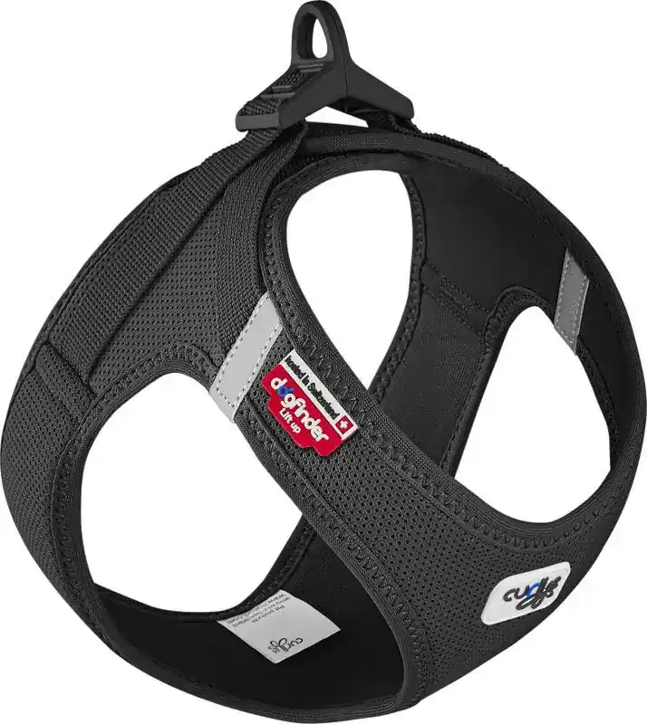 Storsäljare | Curli Vest sele Clasp Air-Mesh Black Strl M