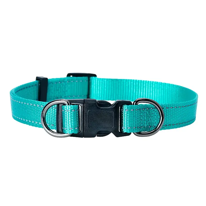 Nylonhalsband Iris Ställbart Turkos-123012 | Kundernas favorit