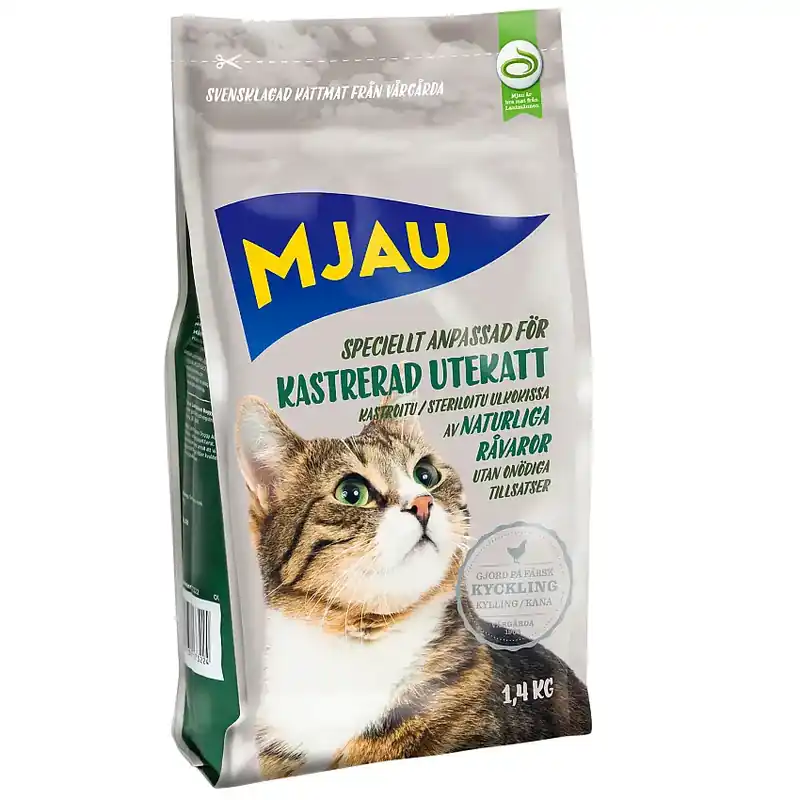 Torrfoder för Kastrerad Utekatt 1,4kg-C465683 | Precis tillagt