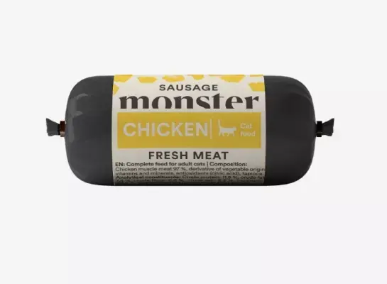 Köp idag - Monster Cat Sausage Chicken 80 g