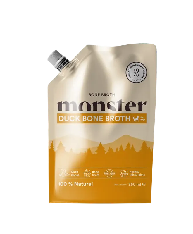 Monster Dog Bone Broth Duck 350 ml | Beställ online