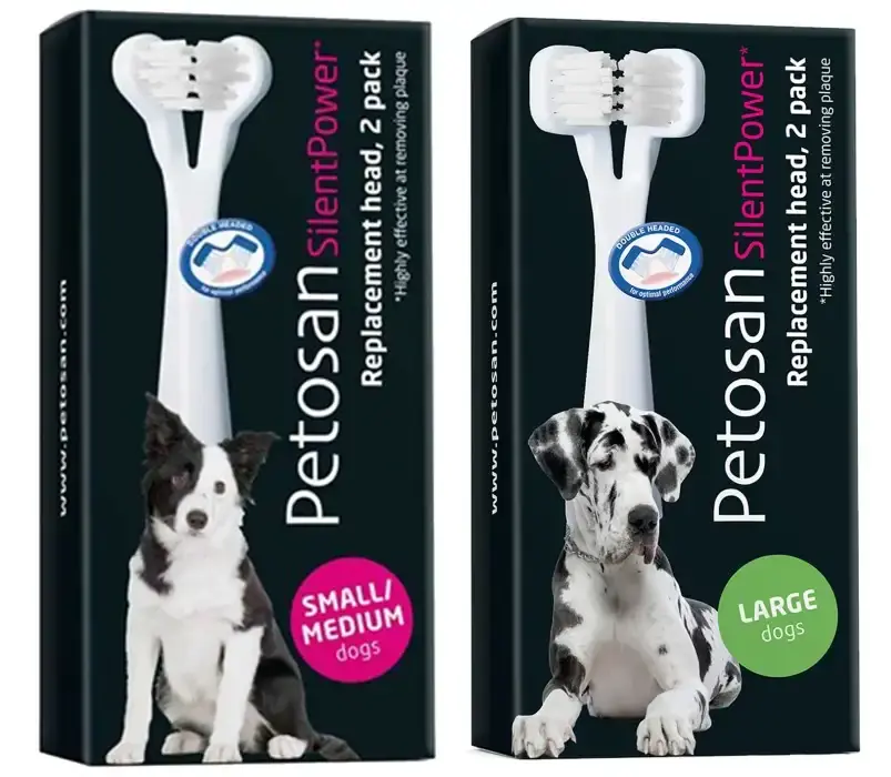 Petosan Borsthuvud 2-pack - Precis tillagt