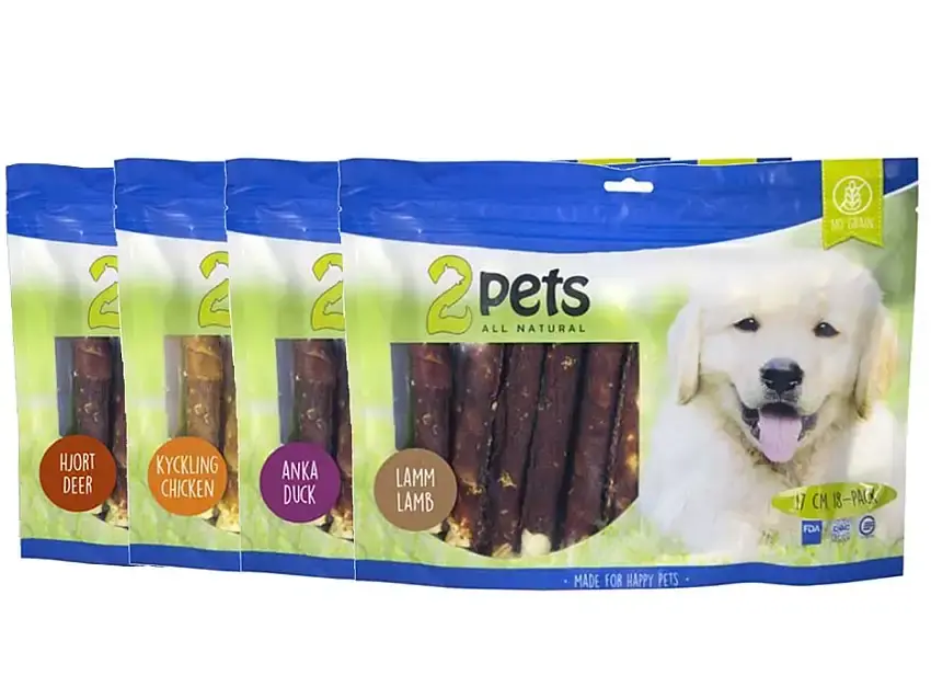 2pets Tuggrullar Filé 17cm 18-pack | Nytt i webbutiken