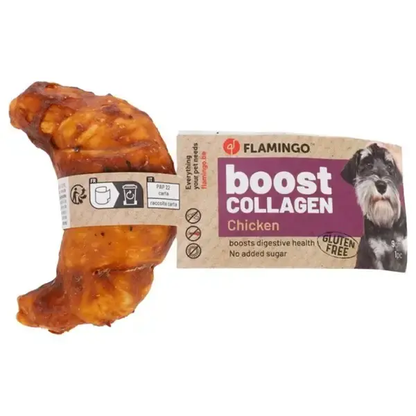 Boost snacks Croissant kyckling/collagen 9cm | Toppsäljare