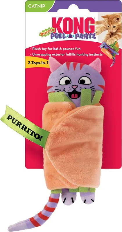 Outlet | KONG Pull-A-Partz Purrito