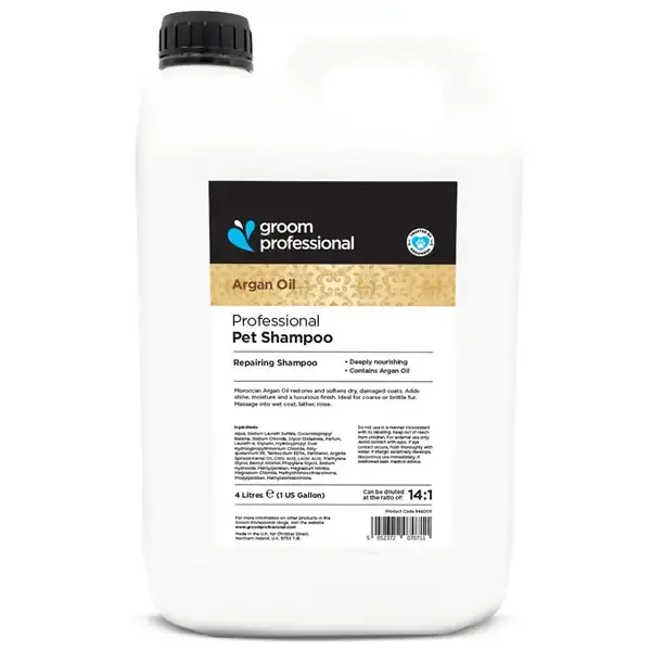 Groom Professional Argan Oil Schampo – 4 liter | Köp idag