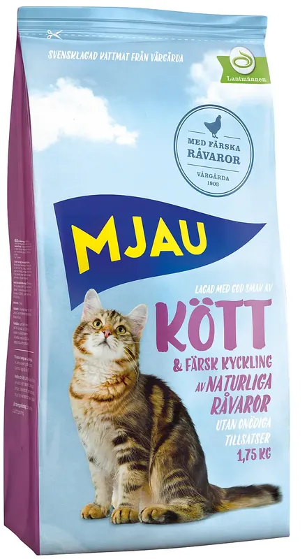 Extra rabatt | Torrfoder för katt med Kött & Kyckling 1,75kg-C465658
