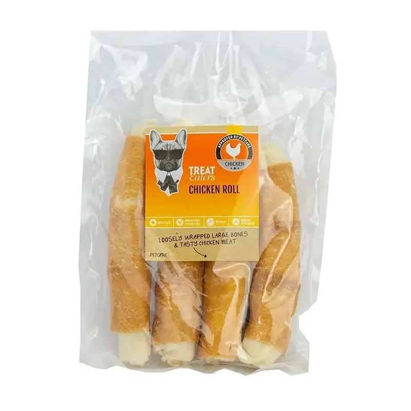 Finns tillgänglig | Treateaters Chicken Rolls Tuggben 4-pack