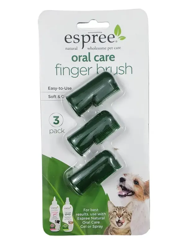 Enkel beställning - Oral Care Fingerbrushes 3-pack