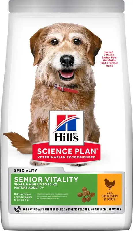 Bra pris | Hills Canine Senior Vitality S&M Chicken 6kg