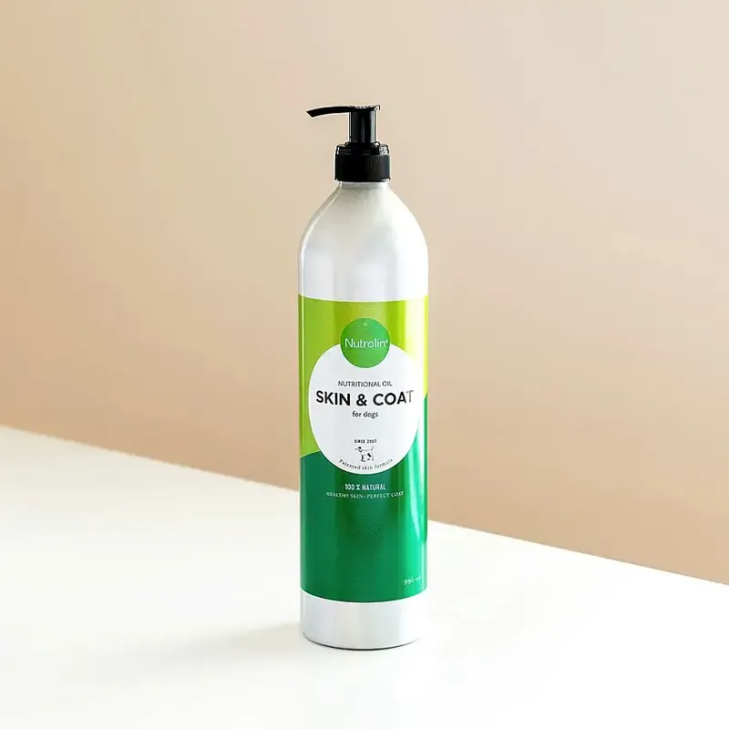 Olja Nutrolin Dog Skin & Coat 990 ml | Försäljningssuccé