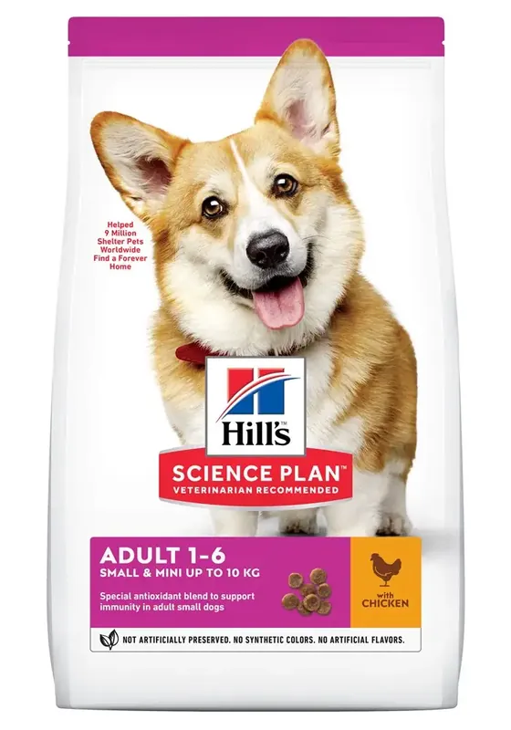 Hundmat Hill’s Science Plan Vuxen Small & Mini Kyckling 6 kg | Slutrea