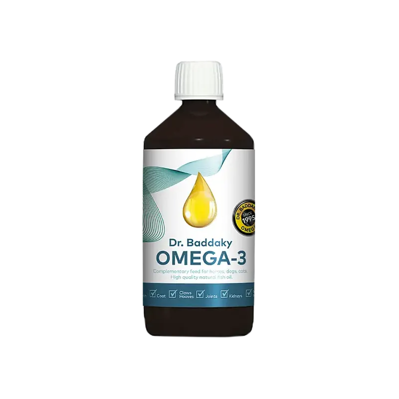 Snart slut - Kosttillskott Dr.Baddaky Omega 3 1000 ml