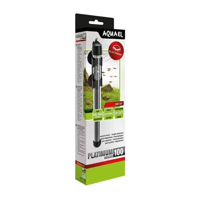 Aquael Platinium Heater – Doppvärmare – 100 W - Handla nu