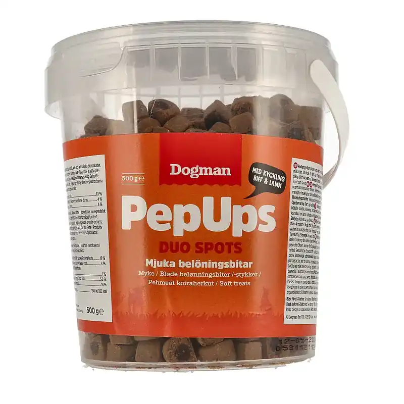 PepUps Duo Spots 3-smak Hundgodis-C479534 - Prissänkt