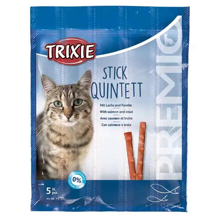 Premio Stick Quintett, Lax & Öring, 5 x 5g - Superpris