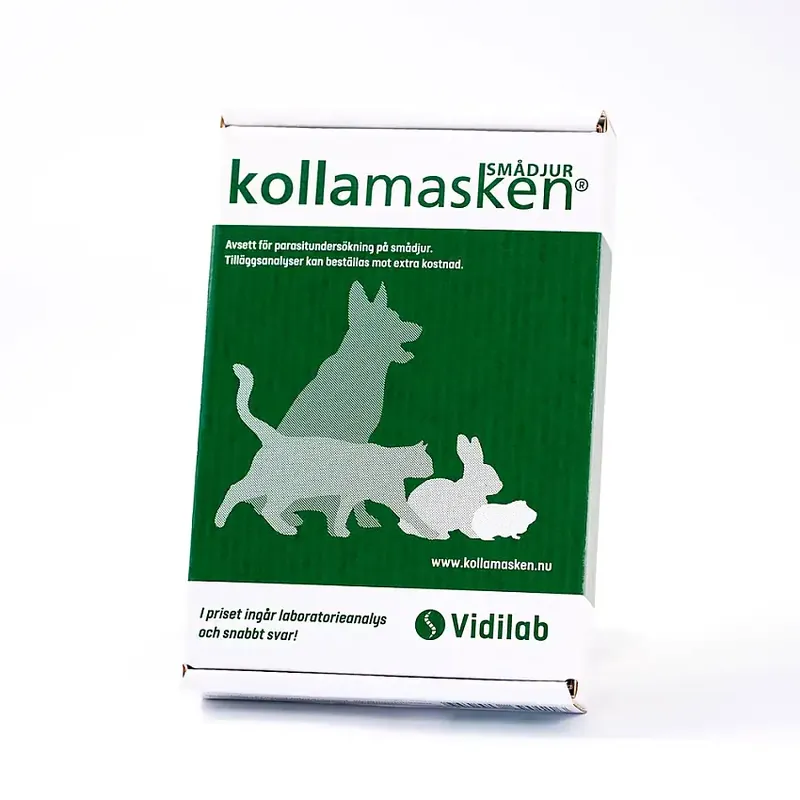 Träckprov KollaMasken Smådjur 1 st - Rabatt