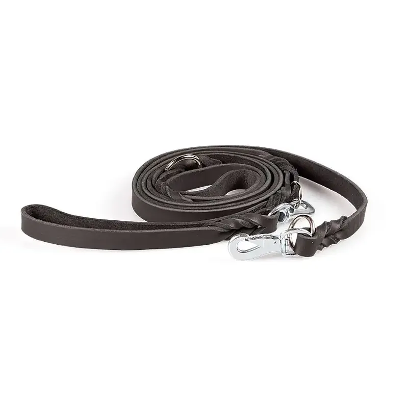Köp nu - Feel Leather Braid Läderkoppel Multi Svart