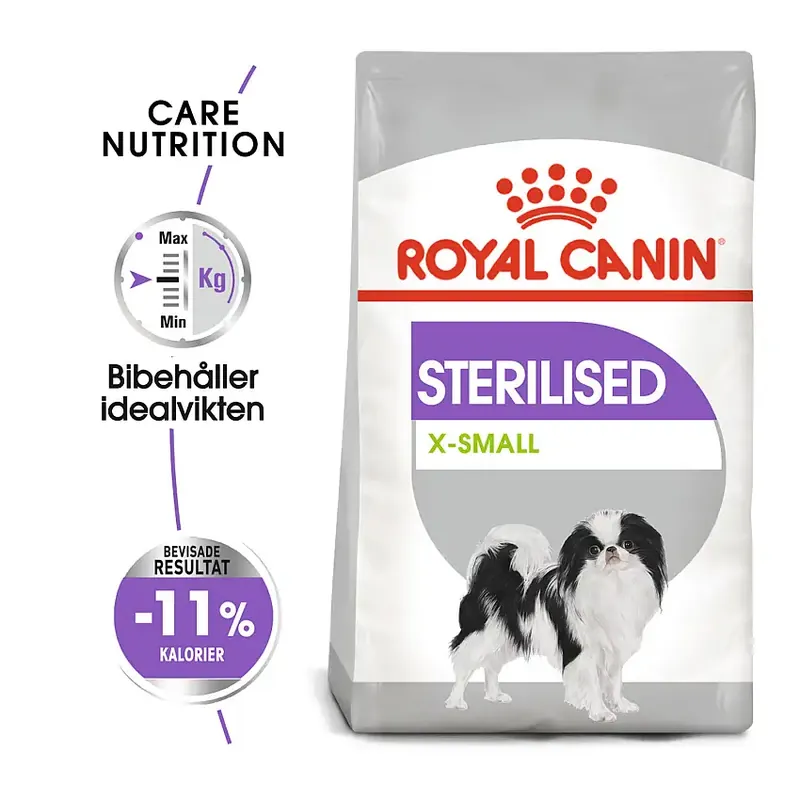 Kan beställas online | X-small sterilised royal canin 1,5 kg