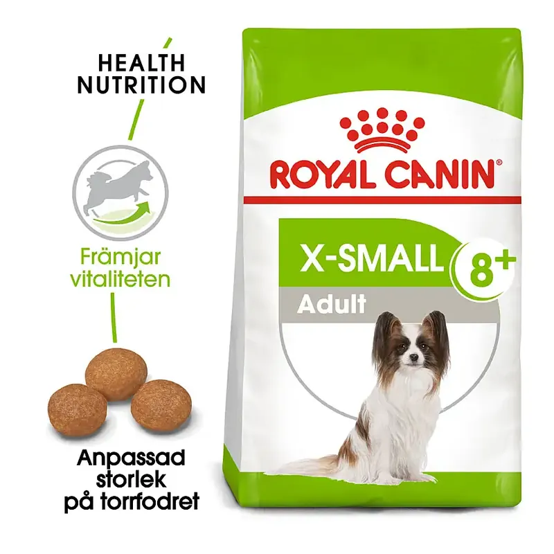 Sänkt pris | X-small adult +8 royal canin 3 kg