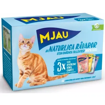 Mjau Pouch Multipack Kött- & Fisksmakeri Gelé | Dagens deal