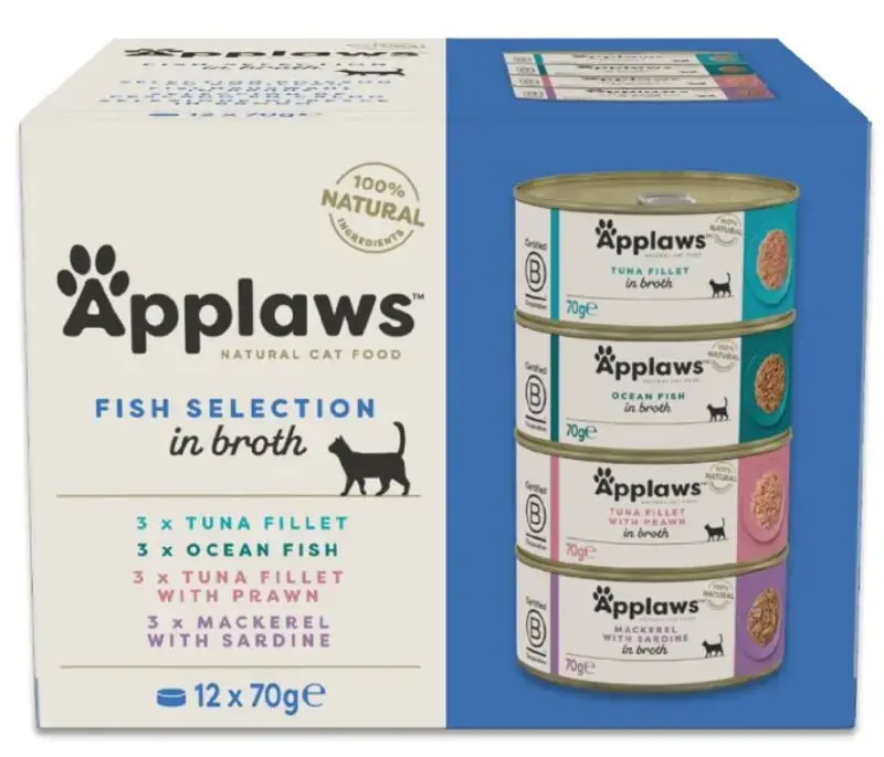 Köp idag - Applaws collection fish 12 x 70 g