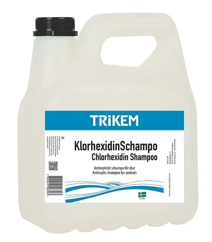 Antiseptiskt shampoo Trikem Klorhexidinshampoo 3000 ml - Nyhet hos oss