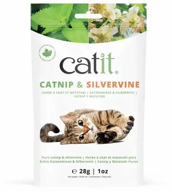 Beställ nu | CatIt Kattmynta och Silvervine 28g