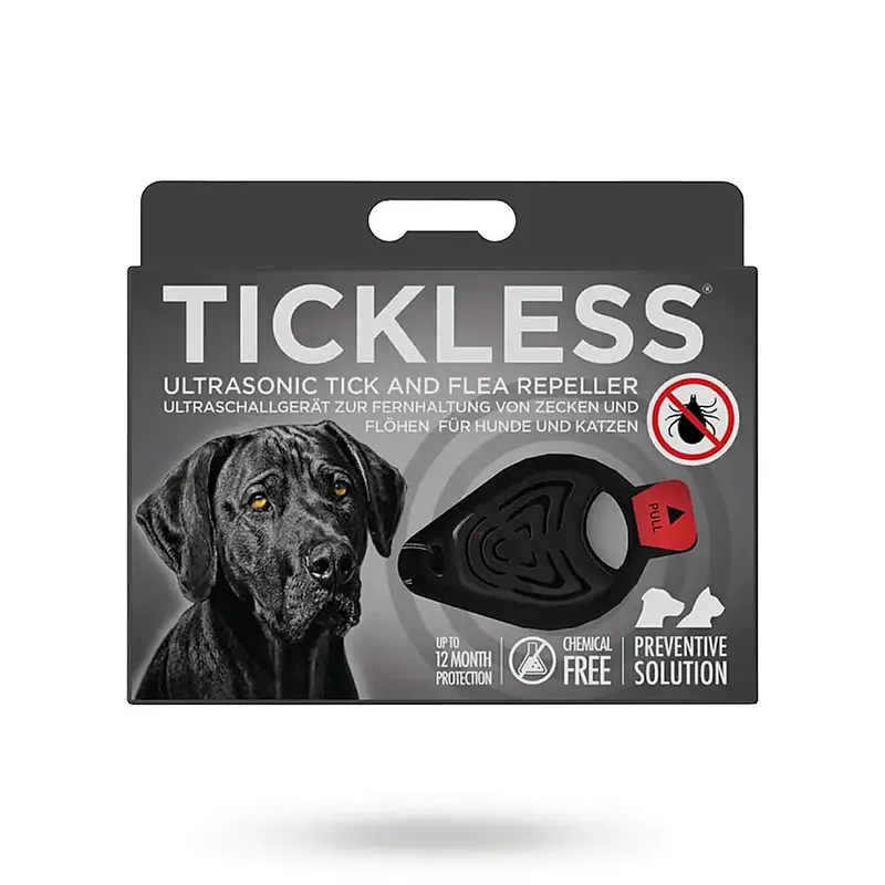 Erbjudandet går snart ut | Tickless Pet Fästingavvisare Svart