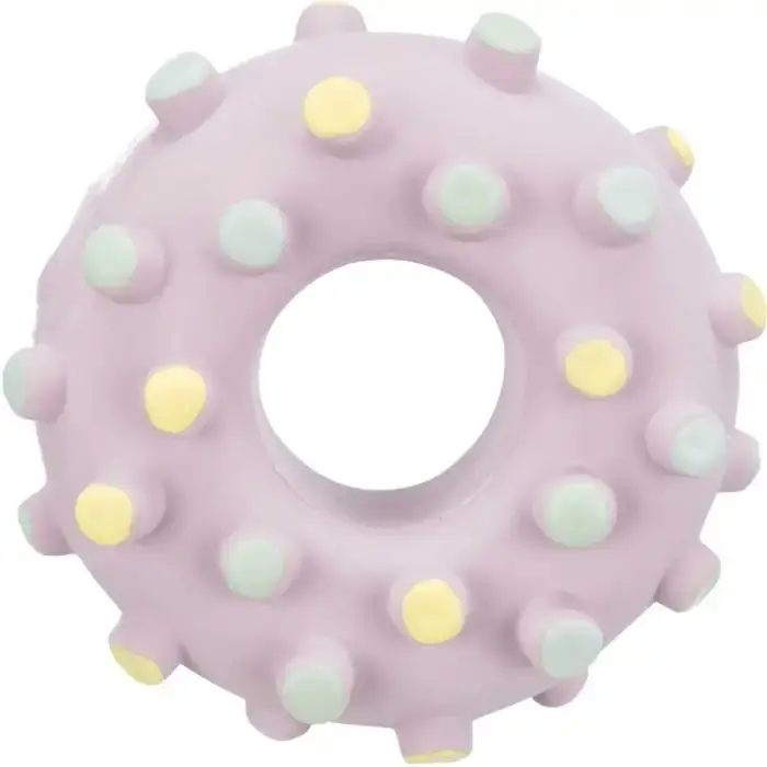 Trixie Mini Ring Latex – Ljudlös och tuggvänlig valpleksak - Passa på