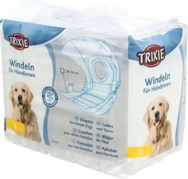 Expressfrakt - TRIXIE blöjor för tikar L 12 st