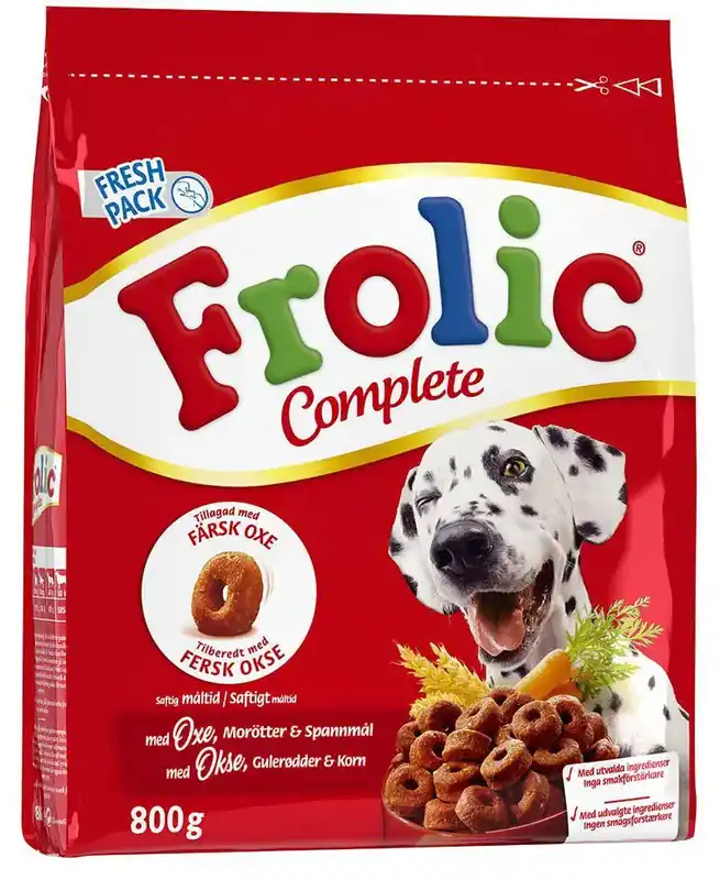 Gratis retur - Frolic oxkött 800g