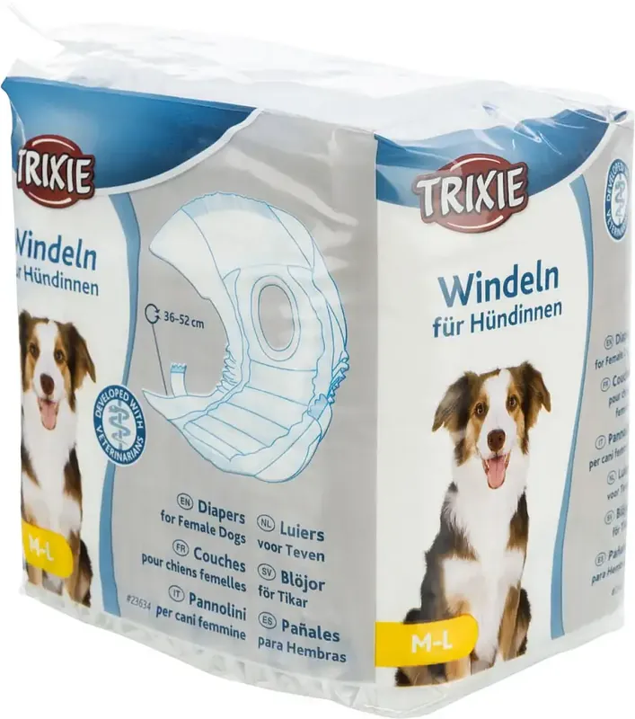 Efterfrågad - TRIXIE blöjor för tikar M-L 12 st