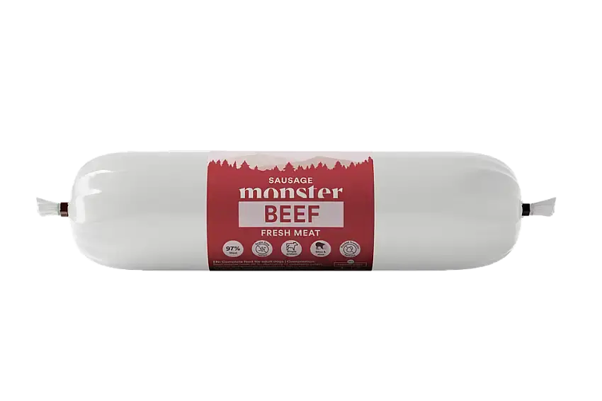 Sista chansen - Monster Dog Sausage Beef 200 g
