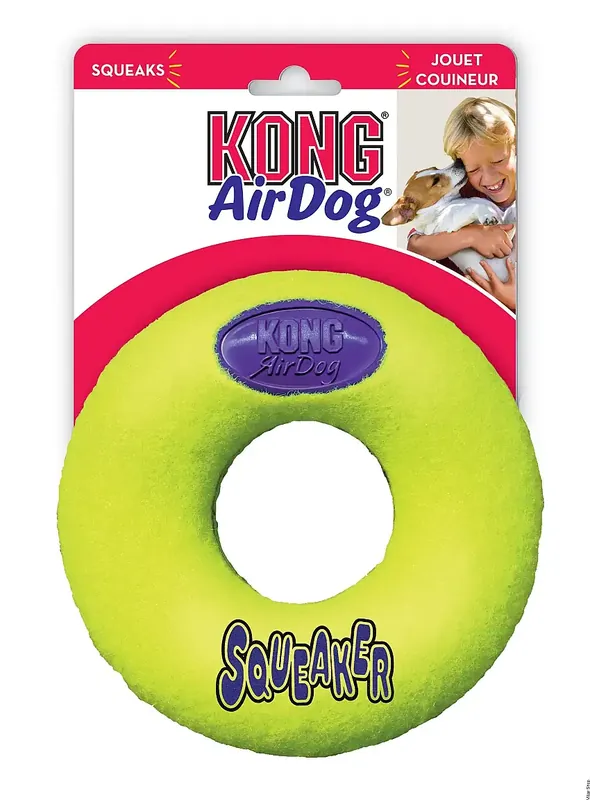 KONG Air Squeaker Donut - Utförsäljning